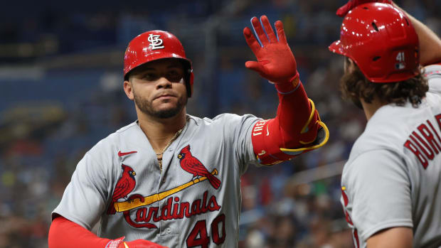 St. Louis Cardinals catcher Willson Contreras